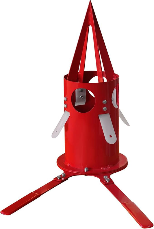 Big Bag Dispenser Bulk Bag Unloader, Dischargers for Farms Construction Industry (Red)