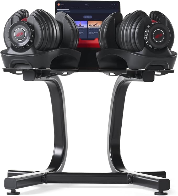 Bowflex Dumbbell Stand with Media Rack