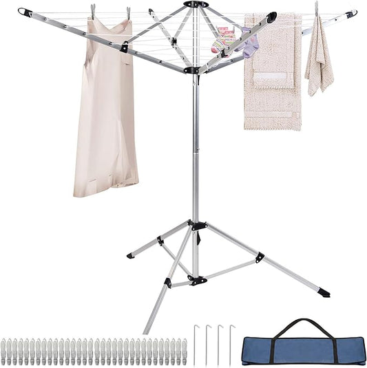 Umbrella Drying Rack, Retractable Outdoor/Indoor Drying Rack