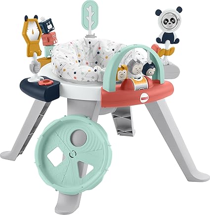 isher-Price Baby to Toddler Toy 3-in-1 Spin & Sort Activity Center and Play Table with 10+ Activities, Happy Dots