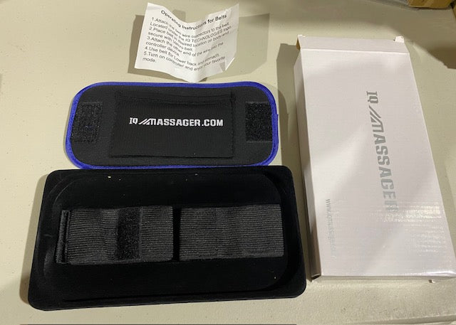Ipulse Stimulator Massager Device and Belt Slippers And Replacement Pads - 10-Pack