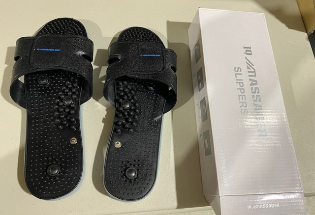 Ipulse Stimulator Massager Device and Belt Slippers And Replacement Pads - 10-Pack