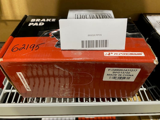 A-Premium Rear Ceramic Disc Brake Pads Set BPD14790  P.O#R052431217