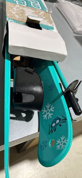 Kids Plastic Snow Skis & Poles