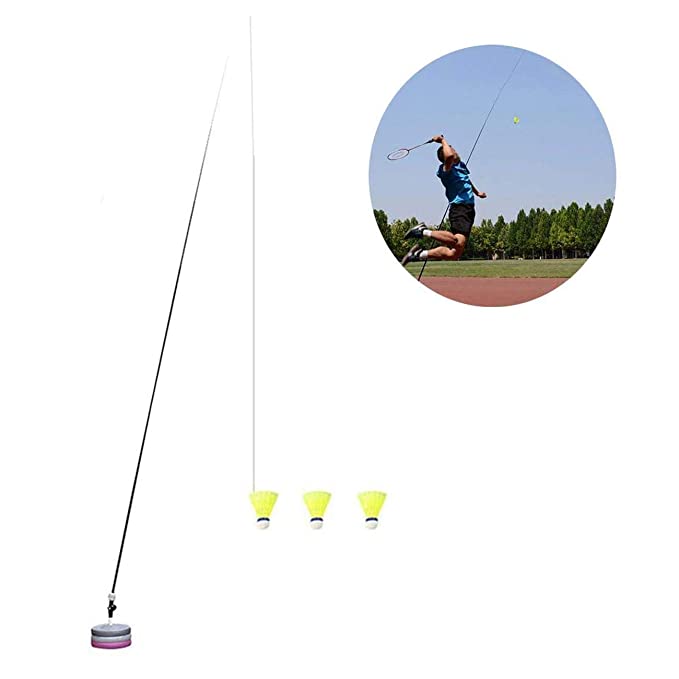 SNRIQ Rebound Badminton Training Aid Rebound Practice Set