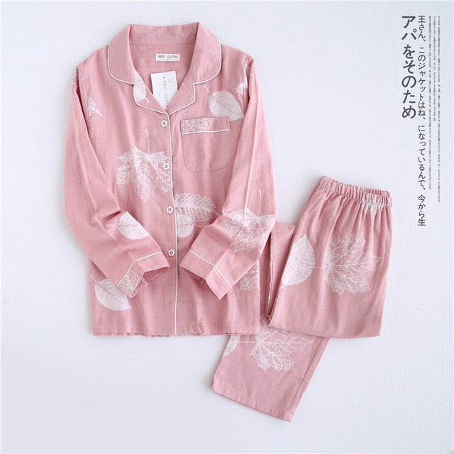 Women's Henley Pajamas 2-Piece Set, S
