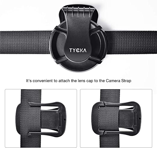 Tycka Camera Shoulder Neck Strap - Equipped with Quick Release Plate and Safety Tether