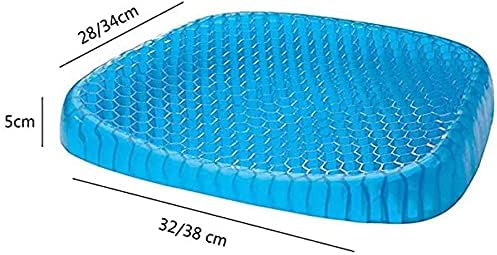 Amdohai Gel Sitter Seat Cushion Flex Breathable Office Pain Relieve Cushion Egg Sitter Comfortable Honeycomb Support Cushion