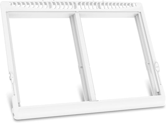 UPGRADED 240364787 Crisper Drawer Cover Compatible with Frigidaire Refrigerator Drawer Replacement, Fridge Drawer Cover Unit Parts FFTR1814TWB, LFHT1817LWA, FFHI1831QS1 Crisper Pan Cover
