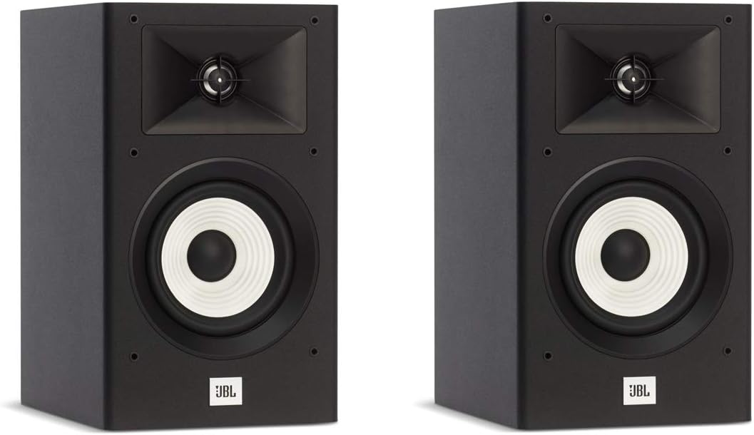 JBL Stage A130, 2-Way 5.25" Woofer, 1" Aluminum Tweeter, Bookshelf Speaker (pair) - Black