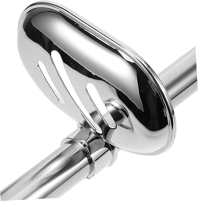 Veemoon Adjustable Shower Slide Bar Handheld Shower Head Holder with Soap Tray Wall