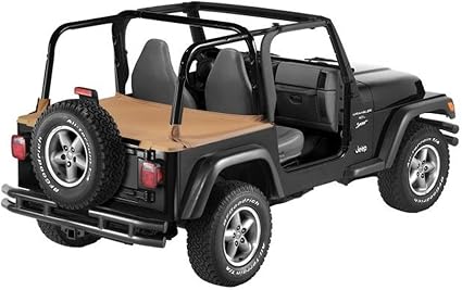 Bestop 90011-37 Spice Duster Deck Cover for 97-02 Wrangler with Supertop Bows Folded Down 63083