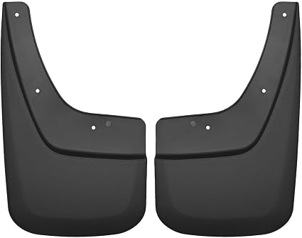 Husky Liners - Front Mud Guards  2014-2018 GMC Sierra 1500, 2019 GMC Sierra 1500 Limited, 2015-2019 GMC Sierra 2500/3500 HD, Front Set - Black, 2 Pc  56891 63211