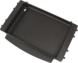 Grisun Grill Griddle for Weber Spirit 200/300, Spirit II 200/300 Series Grills, Cast Iron Griddle for Weber Genesis Silver B/C, Grill Griddle Accessories for Weber, Replacement for Weber 7658