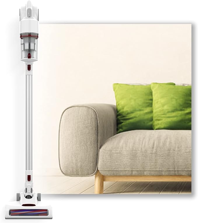 Dibea Cordless Vacuum, Lightweight Stick Handheld Vacuum Cleaner for Home Hard Floor Carpet, DC200
