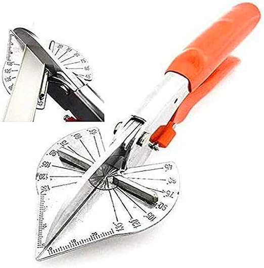 Multi Angle Miter Shear Cutter Hand Tools 45 Degree To 120 Degree