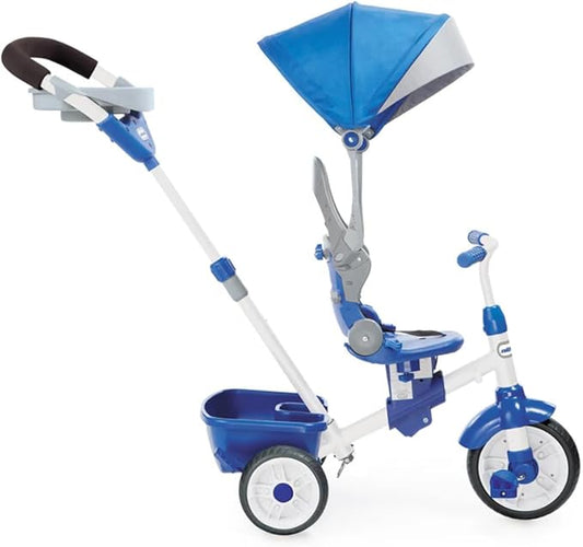 Little Tikes Perfect Fit 4-in-1 Trike Ride On, Blue