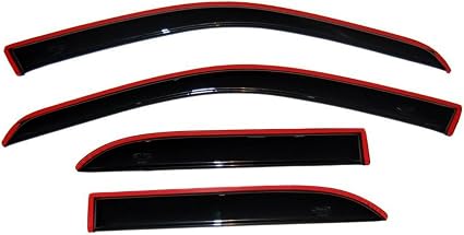 Auto Vent Shade 194531 in-Channel Vent Visor Side Window Deflector, 4-Piece Set for 2015-2018 Cadillac Escalade, Chevrolet Tahoe, GMC Yukon