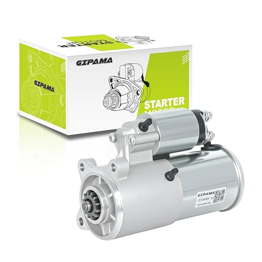 Starter 6646, Starter Motor Replacement Compatible with Lincoln Navigator V8 5.4L 1999-2013, Ford Mustang V8 5.4L 2007-2010, F-150 F-250 F-350 F-450 F-550, OEM 410-14043 150-3385 F81U-11000-AA