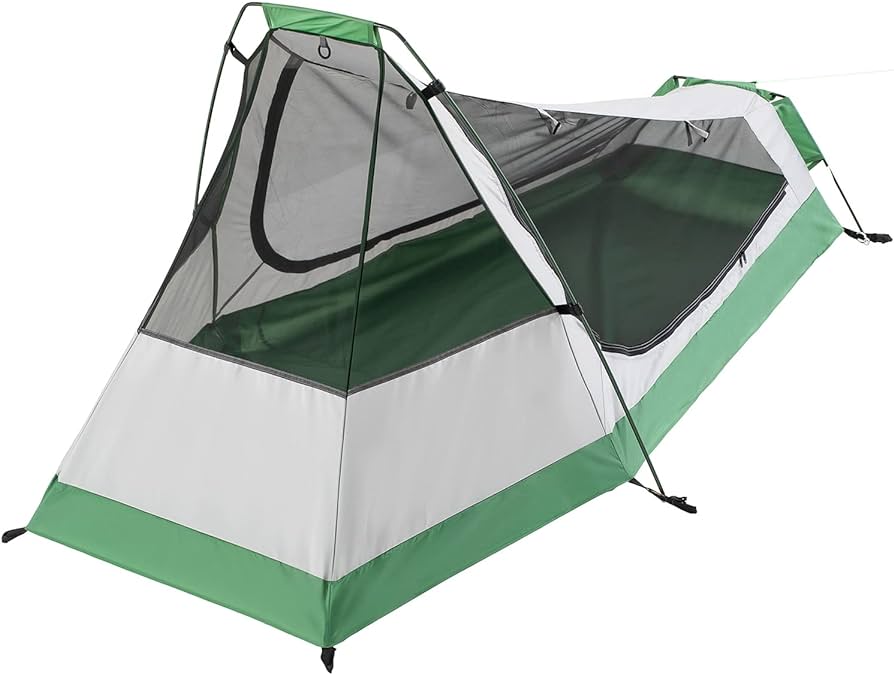 GEERTOP 1-Person 3-4 Season Lightweight Backpacking Bivy Tent, Aluminum Pole, for Outdoor Camping Hiking