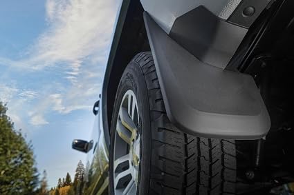 Husky Liners - Front Mud Guards  2014-2018 GMC Sierra 1500, 2019 GMC Sierra 1500 Limited, 2015-2019 GMC Sierra 2500/3500 HD, Front Set - Black, 2 Pc  56891 63212