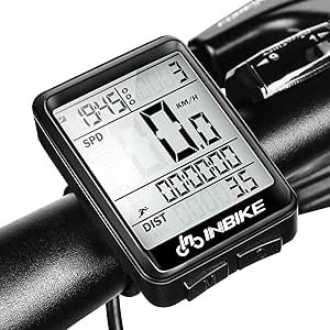 USB Rechargeable Wireless Bike Cycling Computer Bicycle Speedometer Odometer