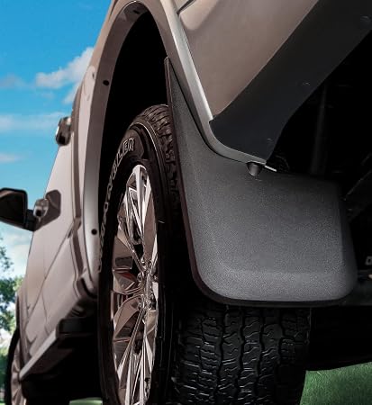 Husky Liners - Front Mud Guards  2014-2018 GMC Sierra 1500, 2019 GMC Sierra 1500 Limited, 2015-2019 GMC Sierra 2500/3500 HD, Front Set - Black, 2 Pc  56891 63211