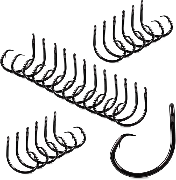 Mustad UltraPoint Demon Perfect In-Line Circle 3 Extra Strong Hook (Pack of 100)