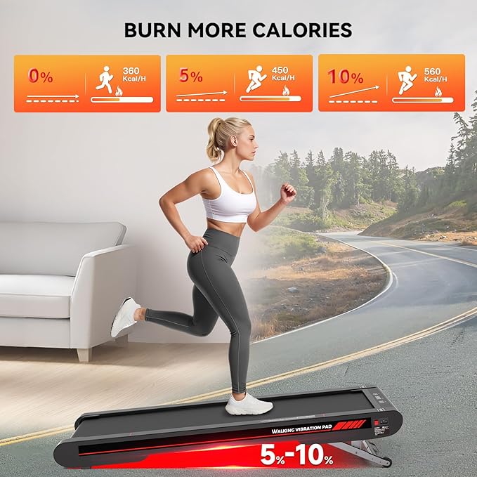 Sperax Walking Pad, 2 in 1 Under Desk Treadmill, Treadmills for Home,2.5HP Treadmill