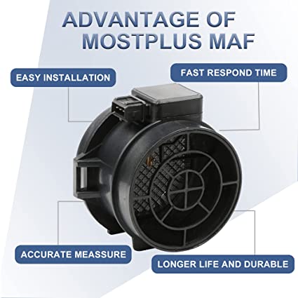 MOSTPLUS M3090 Mass Air Flow Sensor Meter for BMW