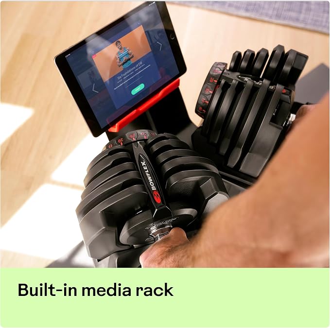 Bowflex Dumbbell Stand with Media Rack