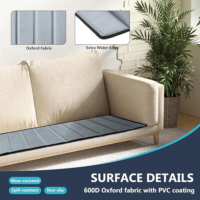 XSPRACER Heavy Duty Couch Cushion Support for Sagging Seat, Sofa Boards for Sagging Couches Extra Sturdy, Support for Couch Under Cushions, 20X67 inch