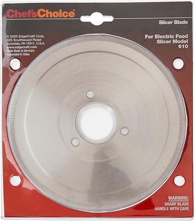 NON-SERRATED BLADE FOR CHEF'SCHOICE(R) PREMIUM ELECTRIC FOOD SLICER