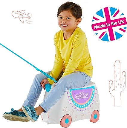 Trunki Ride-on Suitcase - Lola The Llama