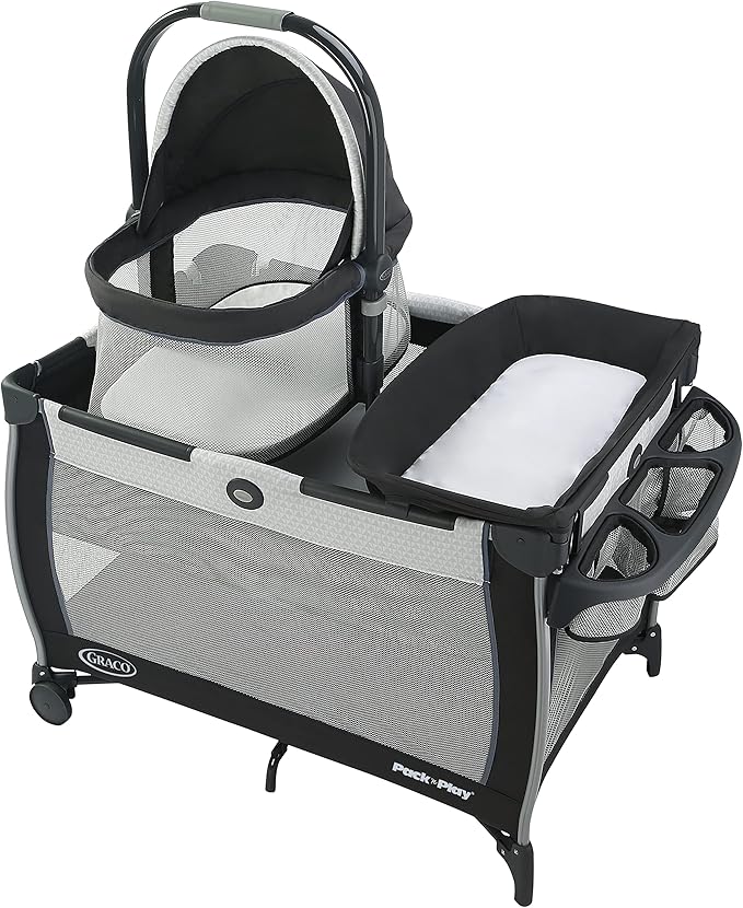 Graco Pack 'n Play Day2Dream Bassinet Playard, Rainier 63552