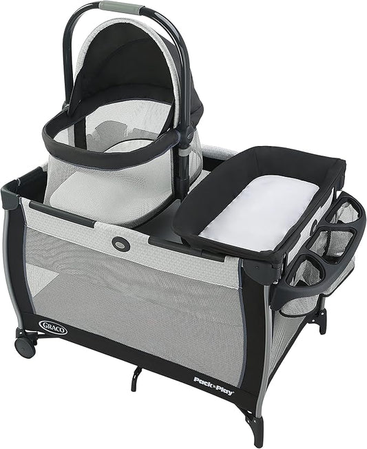 Graco Pack 'n Play Day2Dream Bassinet Playard, Rainier 63552