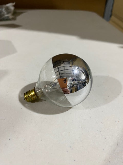 Chrome Light Bulb