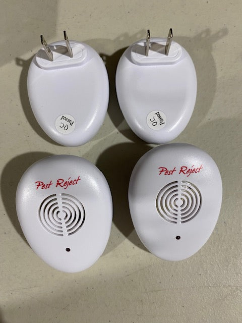 4 Pack Ultrasonic Pest Repeller Pest Control Electronic Plug In