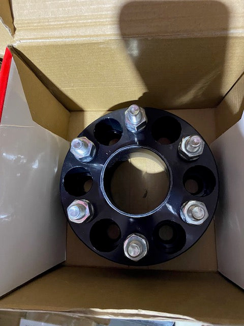 4Pc Aluminum Alloy 6061T6Forged Wheel Spacers 6x114.3-6x114.3 M12x1. 25-66.1-2
