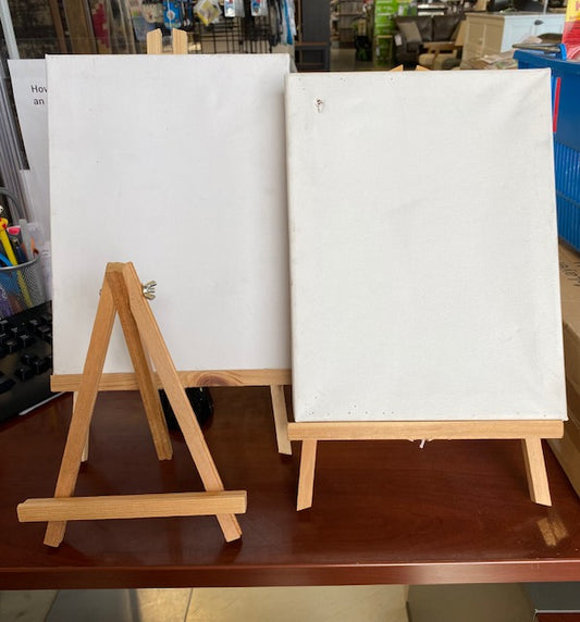Wooden Easel Set of 3, small