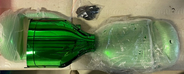 Green Chrome Replacement Shell for 6.5" Hoverboard Two Wheels Self Balance Smart Drifting Scooter Electronic Unicycle Monocycle