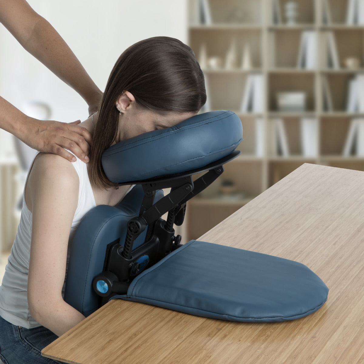Earthlite Travelmate - Ultra-Portable Face Down Tabletop Massage System perfect for Vitrectomy Recovery & On-The-Go Massage 63135