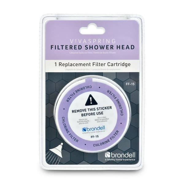 VivaSpring FF-15 Filtered Shower Head Replacement Cartridge