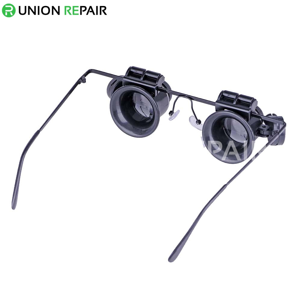 Glasses Type Watch Repair Magnifier with LED Light