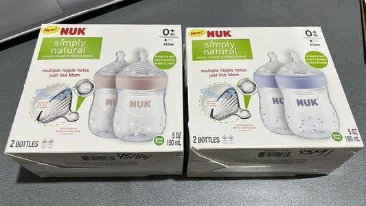 NUK(R) SIMPLY NATURAL 5 FL. OZ. BOTTLES