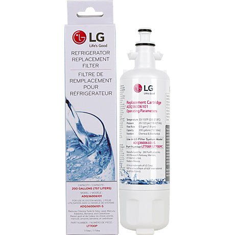 LG LT700P Refrigerator Water Filter