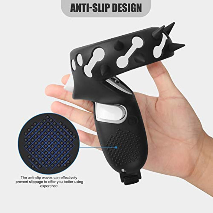 MASiKEN Touch Controller Grip Cover Spike for Oculus Quest 2 with Face Cover
