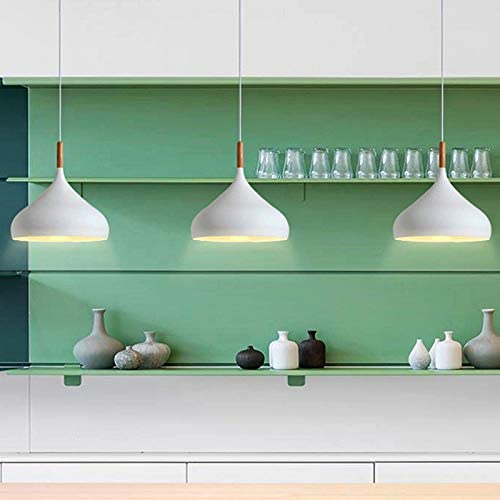 Nordic Modern Ceiling Light Fixture, JIANGXIN Nordic Style Macaron Teardrop Drop