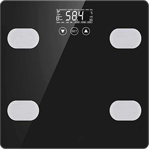 Digital Bathroom Body Weight, Smart  Measuring Glass