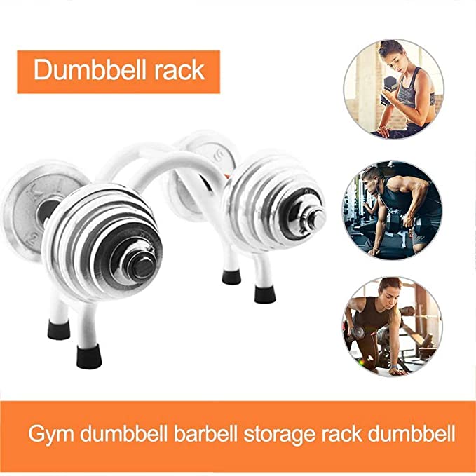 Dumbbell Rack Compact Dumbbell Barbell Storage Rack Dumbbell Free Weight Stand for Household Office Gym